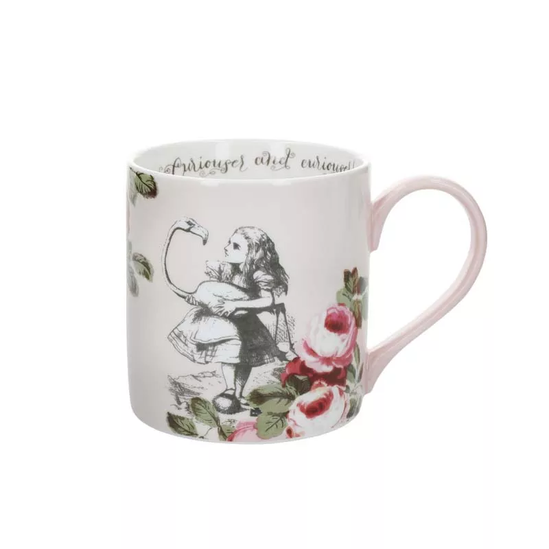 Kitchen Craft ALICE IN WONDERLAND Mug En Porcelaine 380 Ml KitchenCraft Les 2 Dans Un Coffret Cadeau – Image 5