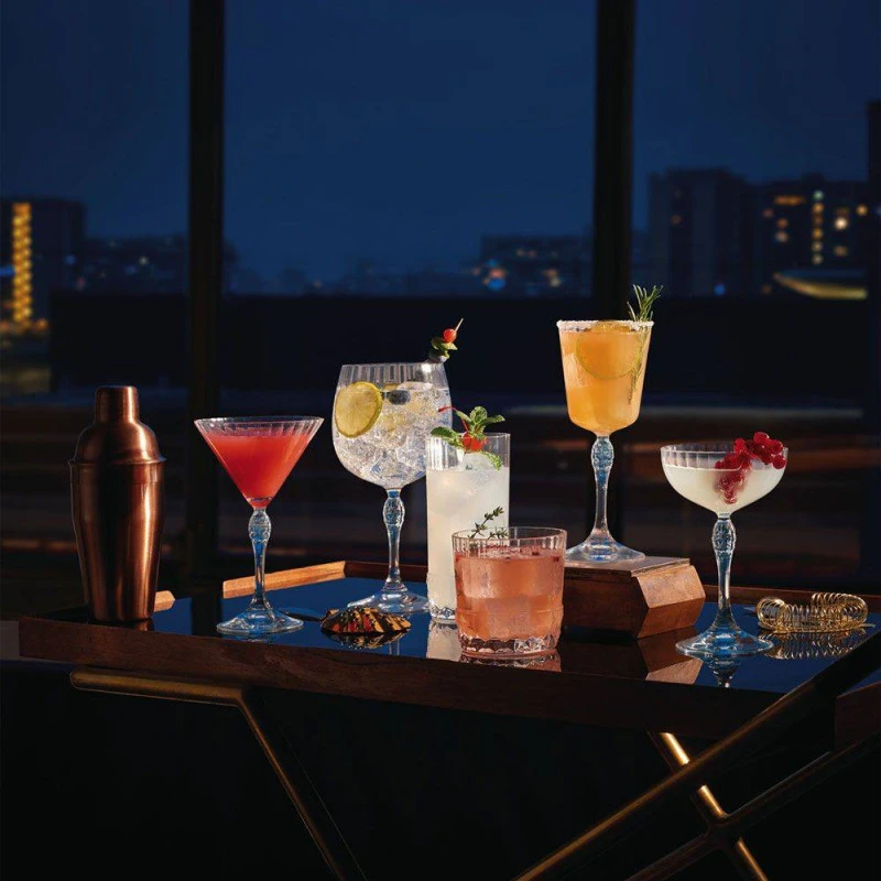 AMERICA 20s Verre à Pied Gin Spritz Cocktail 74.5 Cl Luigi Bornioli - Les 4 – Image 6