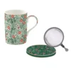 EASY LIFE FLORAL FANTAISY Coffret Tisanière 35 Cl En Porcelaine