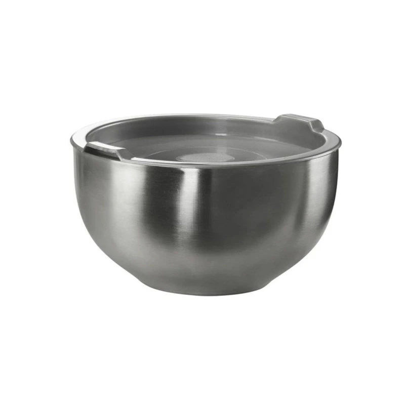 Bol Saladier Double Paroi En Acier Inoxydable + Couvercle GSW D22 – Image 4