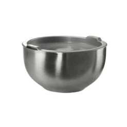 Bol Saladier Double Paroi En Acier Inoxydable + Couvercle GSW D30