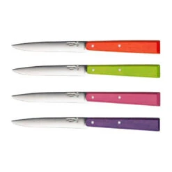 BON APPETIT Coffret De 4 Couteaux De Table Steak OPINEL Esprit POP