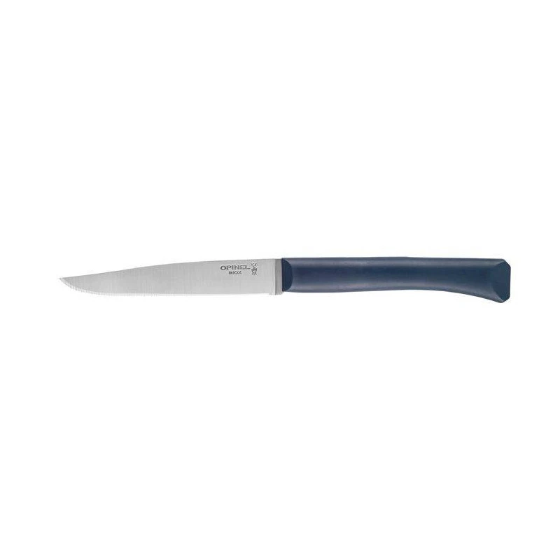 BON APPETIT PLUS Coffret De 4 Couteaux De Table Microdentée Steak OPINEL GRIS – Image 4