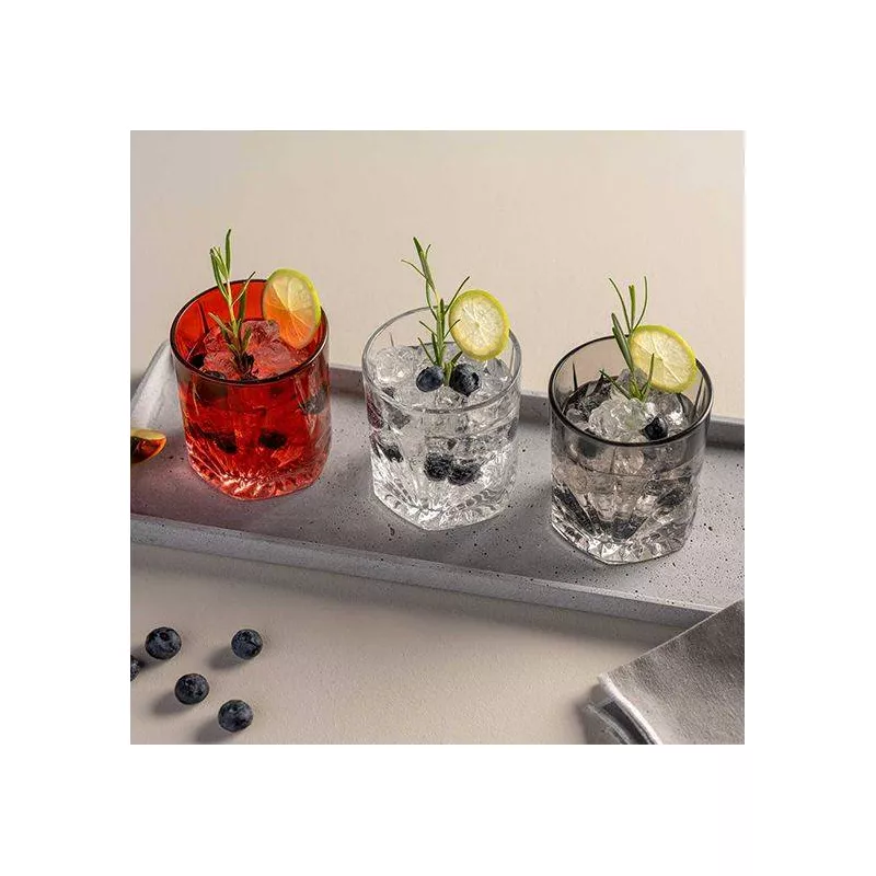 Leonardo CAPRI Gobelet Verre à Whisky 33 Cl - Les 4 – Image 14