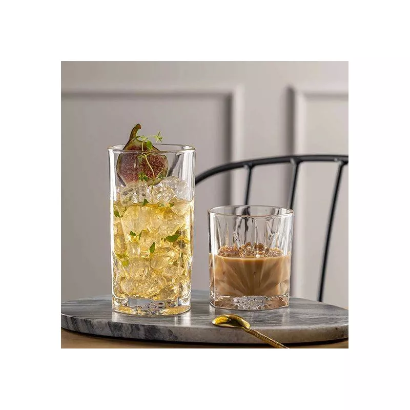 Leonardo CAPRI Gobelet Verre à Whisky 33 Cl - Les 4 – Image 16