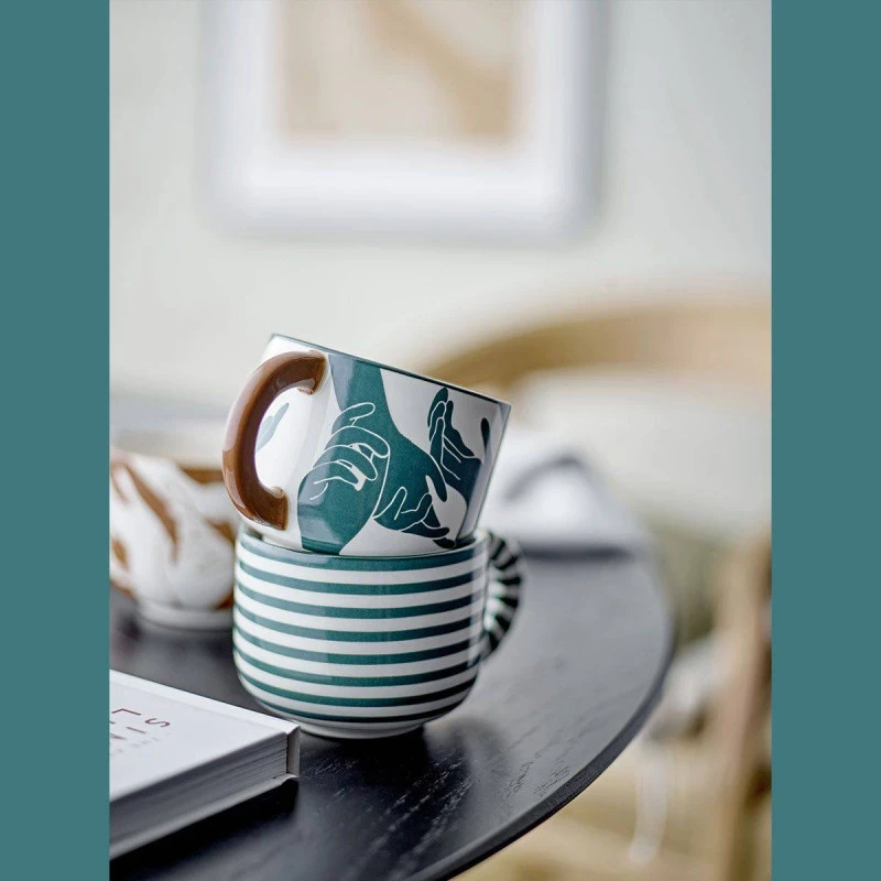 CARIM Tasse à Thé Café En Grès BLOOMINGVILLE - Les 3 – Image 7