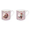 EASY LIFE CASINO ROYAL Coffret 2 Mugs 30 Cl En Porcelaine