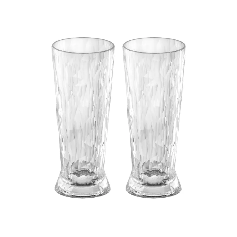 Koziol Club N°10 Verre à Bière 300 Ml Polycarbonate Kosiol Set De 2 – Image 2