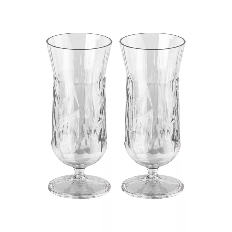 Koziol Club N°17 Verre à Cocktail Hurricane 400 Ml Polycarbonate Kosiol Set De 2 – Image 2