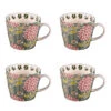 COTTAGE Coffret 4 Tasses 36 Cl En Grès TABLE PASSION