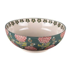 COTTAGE Saladier Grès D26 Vert TABLE PASSION