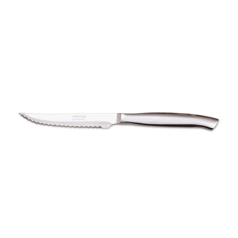 Couteau à Steak Tout Inox ARCOS Lame Microdentée 11 Cm - Boite De 4 – Image 2