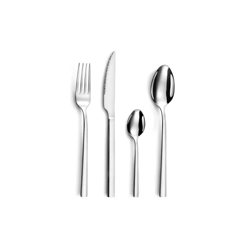 ESCADE Ménagère 24 Pièces Couteaux Steak Coffret Compact Amefa – Image 3