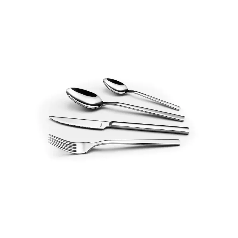 ESCADE Ménagère 24 Pièces Couteaux Steak Coffret Compact Amefa – Image 4