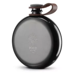 Flasque En Inox Noir 150 Ml Pozzi Milano