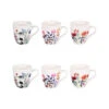 FLOR Coffret Tasse Thé Café En Porcelaine 23 Cl TABLE PASSION - Les 6