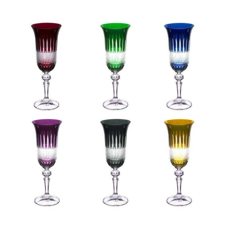 Flûte 15 Cl En Cristal Taillé - Les 6 – Image 3