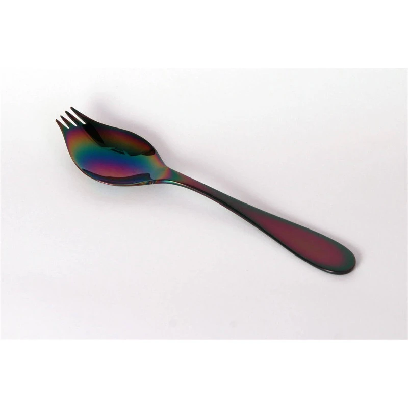 GEORGETTE Standing Demoiselle Fourchette Titane Arc En Ciel – Image 2