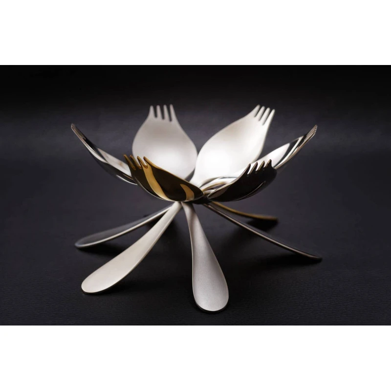 GEORGETTE Standing Grande Fourchette Inox 18/10 Finition Brillante – Image 3