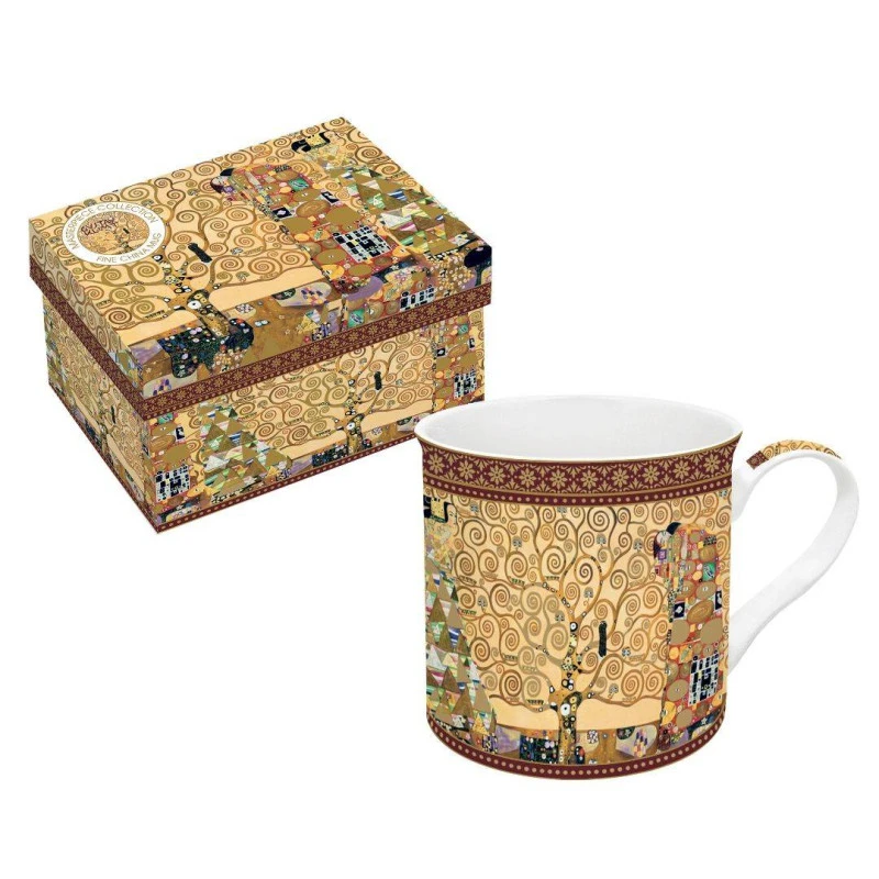 EASY LIFE KLIMT Coffret 1 Mug 30cl En Porcelaine – Image 2