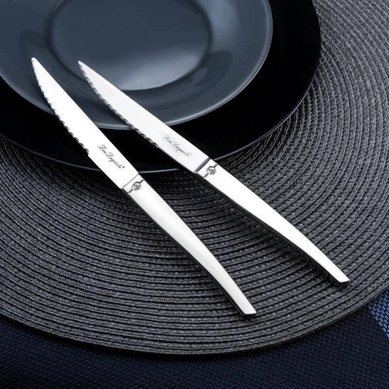 AMEFA Lou Laguiole Coffret De 6 Couteaux Steak Jet Sablé – Image 4