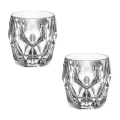 LUNAR Gobelet Whisky 32 Cl Cristal De Bohemia Les 6