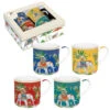 EASY LIFE MARAJAH Mug Porcelaine EASYLIFE - Coffret De 4