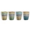 MATERA Set De 4 Mug En Céramique 300 Ml Leonardo