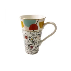 EASY LIFE MODERNISM Coffret Mega Mug 60 Cl Porcelaine