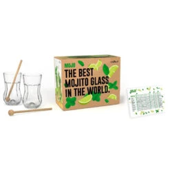 MOJO Coffret Meilleurs Verres à Mojito Cookut