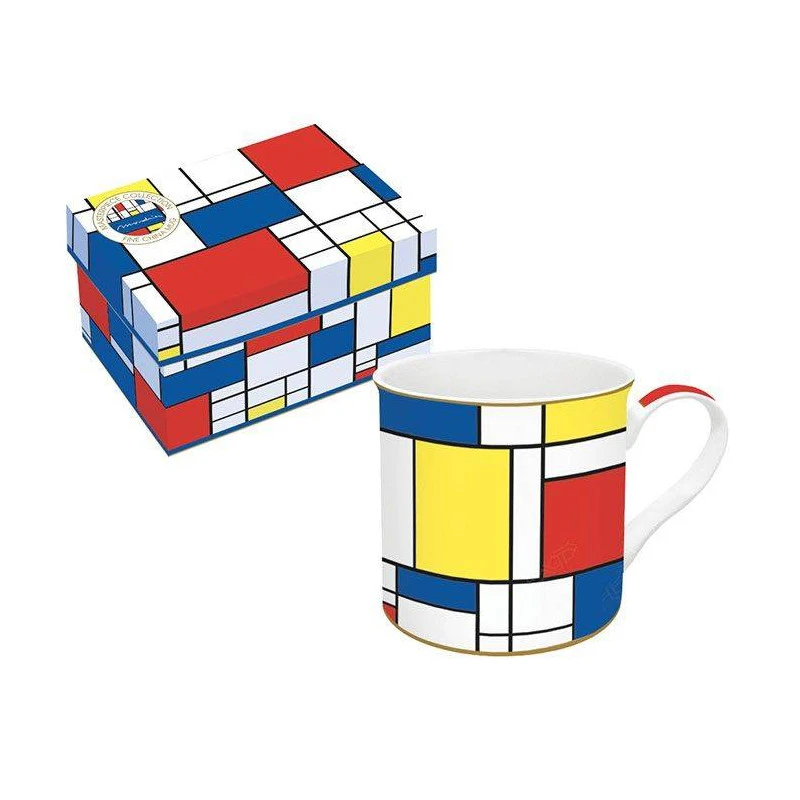 EASY LIFE MONDRIAN Mug En Porcelaine EASYLIFE – Image 4