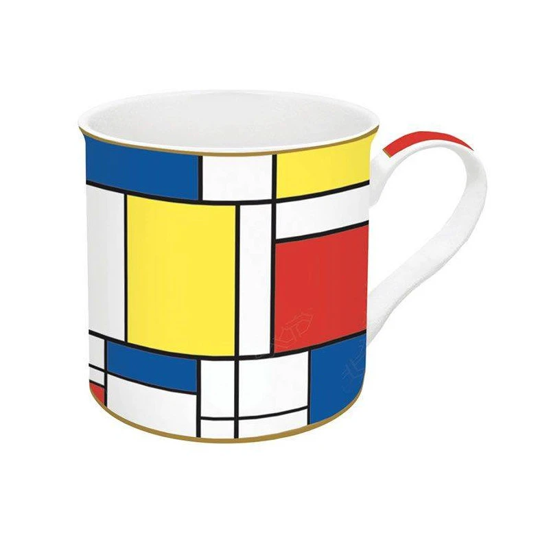 EASY LIFE MONDRIAN Mug En Porcelaine EASYLIFE – Image 5