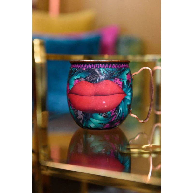 Kitchen Craft Moscow Mule Lips Mug Cocktail