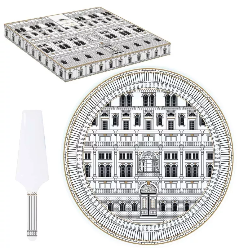 EASY LIFE PALAZZO Coffret Plat à Tarte D32 Cm En Porcelaine – Image 2
