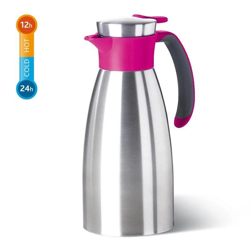 Pichet Isotherme Inox SOFT GRIP Emsa 1L Framboise – Image 4