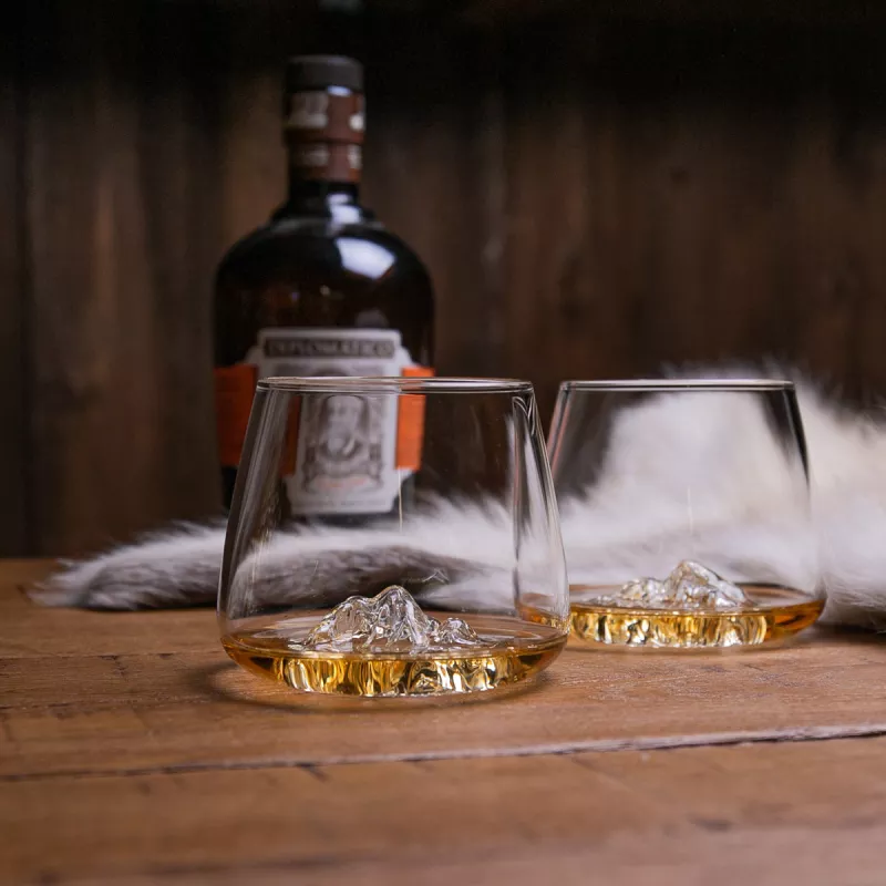 Set De 2 Verres Everest Et Mont Blanc ALASKAN MAKER