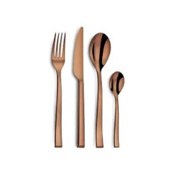 SIDE Ménagère 24 Pièces Inox COUZON Cuivre