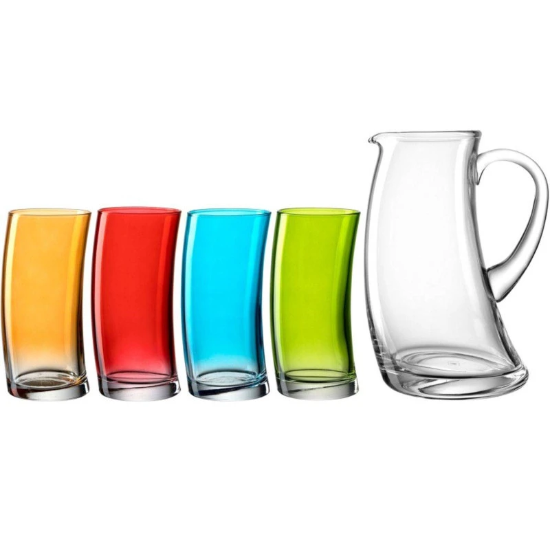 SWING Coffret Pichet 1.3 L Avec 4 Verres Haut 45 Cl LEONARDO SC – Image 6