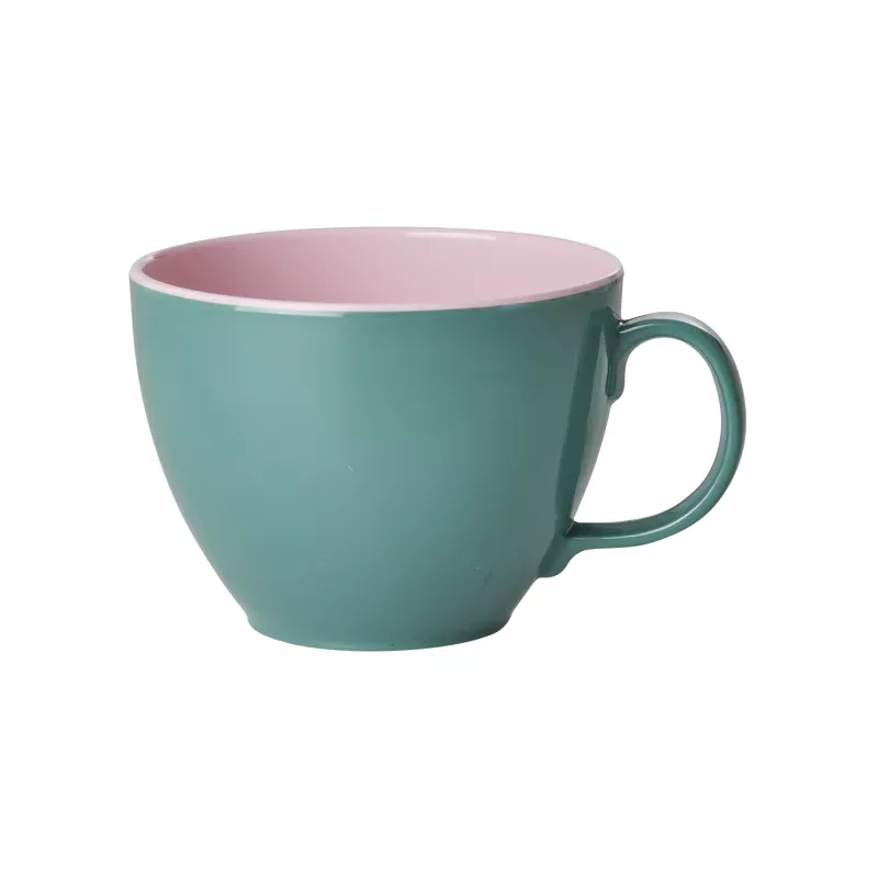 Tasse Jumbo En Mélamine 550 Ml RICE Verte – Image 2