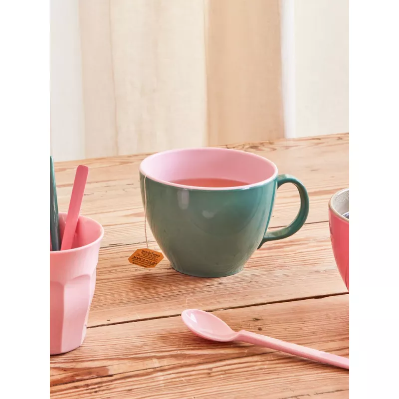 Tasse Jumbo En Mélamine 550 Ml RICE Verte