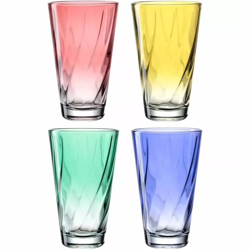 TWIST Verre 30 Cl LEONARDO Couleurs Assorties X4 – Image 2