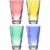 TWIST Verre 30 Cl LEONARDO Couleurs Assorties X4