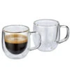 VENETO Tasse à Café Expresso En Verre Double Paroi 80 Ml Cilio - Les 2